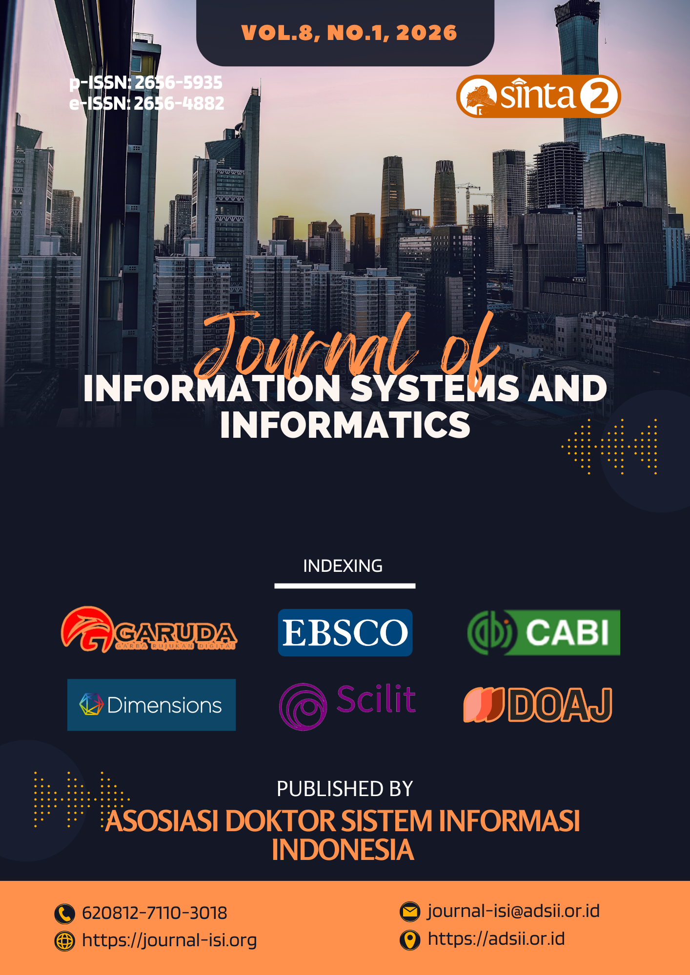 Cover Volume 8 Issue 1, 2026